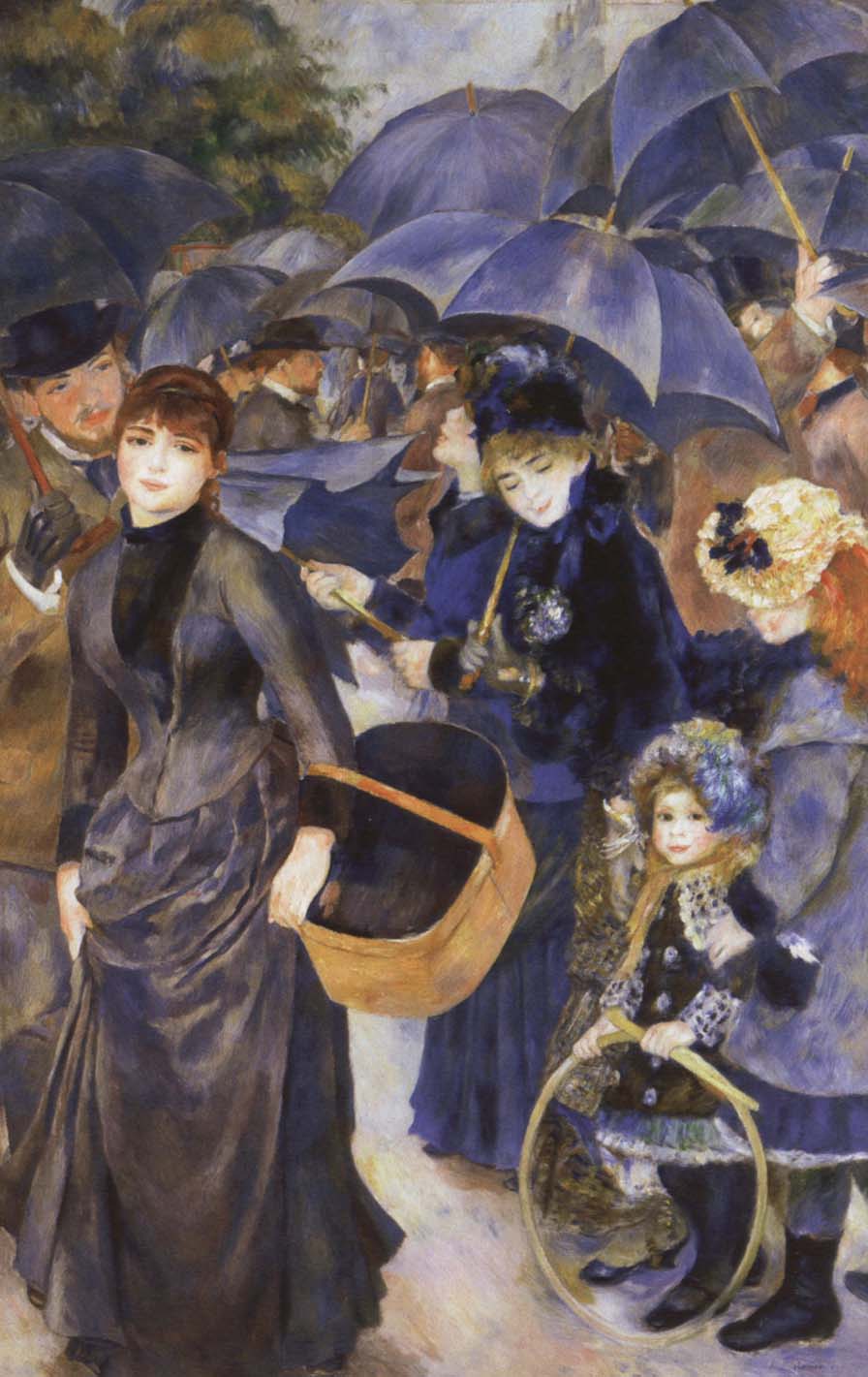 Pierre-Auguste Renoir Les Parapluies